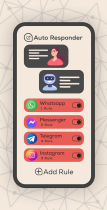 Auto Respond ALL Social Media - Android App Screenshot 3
