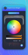Digital Clock Widget - Android Source Code Screenshot 4