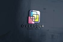 Over Squa Pro Logo Template Screenshot 1