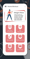 Home Workout Pro for Healthy - Android Source Code Screenshot 3
