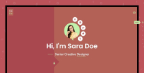 Sara - Personal Laravel Portfolio Screenshot 2