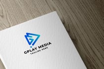 GPlay Media Pro Logo Template Screenshot 1