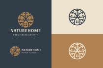 Nature Building Home Pro Logo Template Screenshot 3