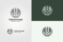 Tree Home Pro Logo Template Screenshot 3