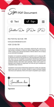 Fill and Sign PDF Document - Android App Screenshot 3
