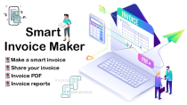 Smart Invoice and Bill Maker - Android App Screenshot 1