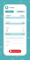 Smart Invoice and Bill Maker - Android App Screenshot 7