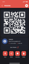 QR Code Scanner UI Kit Figma Screenshot 61