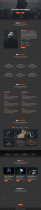 Razu Minimal Portfolio HTML Template Screenshot 1