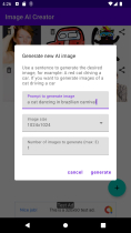 Image AI Creator - Android Source Code Screenshot 5
