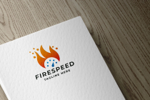 Fire Speed Logo Pro Template Screenshot 2