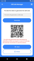 QRCode Manager - Flutter Application Screenshot 2