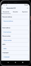 CVGenie - Advanced Native Android CV Generator App Screenshot 10