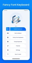 Fancy font keyboards - Android Source Code Screenshot 2