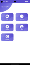 Chat GPT AI Chatbot - Android App With Kotlin Screenshot 1
