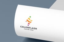 Color Flash Pro Logo Template Screenshot 1