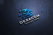 Dexacom Letter D Pro Logo Template Screenshot 1