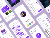 SocialSmart - Social Media Mobile App UI Kit Figma Screenshot 6