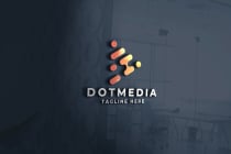 Dot Media Pro Logo Template Screenshot 1