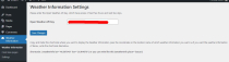Display Current Weather Info For WordPress Screenshot 1