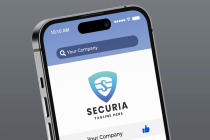 Securia Pro Logo Template Screenshot 2