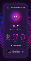 Earphone Mode Off - Android App Source Code Screenshot 2