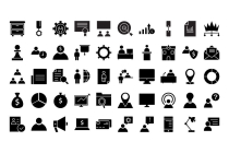 Human Resources Icons Pack AI EPS Screenshot 5