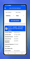  Indian Railway Train Status Android App Source Screenshot 4