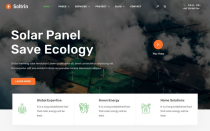 Soltrin -  Renewable Energy Vue Js Template Screenshot 4