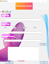 Emails Scraper And Slicer Python Screenshot 1