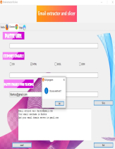 Emails Scraper And Slicer Python Screenshot 4