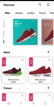  Ionic 4 Shoes Shop App Template  Screenshot 1