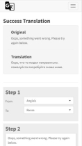 Translate - PHP Script Screenshot 1