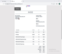 Invoice Generator ASP.NET MVC With Source Code Screenshot 6