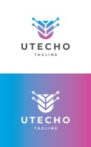 Utecho - Letter U Logo Template Screenshot 3