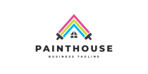 Paint Home Logo Template Screenshot 1