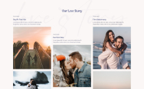 Soulmates - Wedding RSVP responsive HTML template Screenshot 4