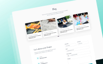 Qfolio - Personal Portfolio HTML Template Screenshot 6