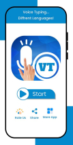 Voice Typing  All Languages - Android Source Code Screenshot 2