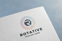 Rotative Letter R Logo Screenshot 2