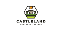 Castle Island Logo Template Screenshot 1