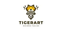 Tiger Art Logo Template Screenshot 1