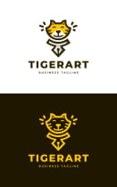 Tiger Art Logo Template Screenshot 3