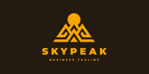 Peak Mountain Logo Template Screenshot 2