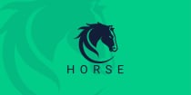 Horse Circle Logo Design Screenshot 1