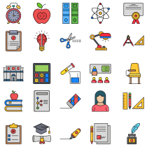 Back To School Icons Screenshot 1