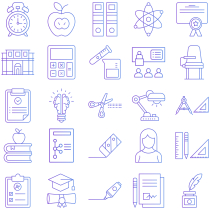 Back To School Icons Screenshot 6