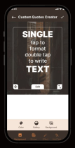Custom Quotes Creator - Android Source COde Screenshot 7