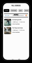 Prefit - Fitness And Home Workout - Flutter Templa Screenshot 3