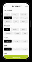 Prefit - Fitness And Home Workout - Flutter Templa Screenshot 24